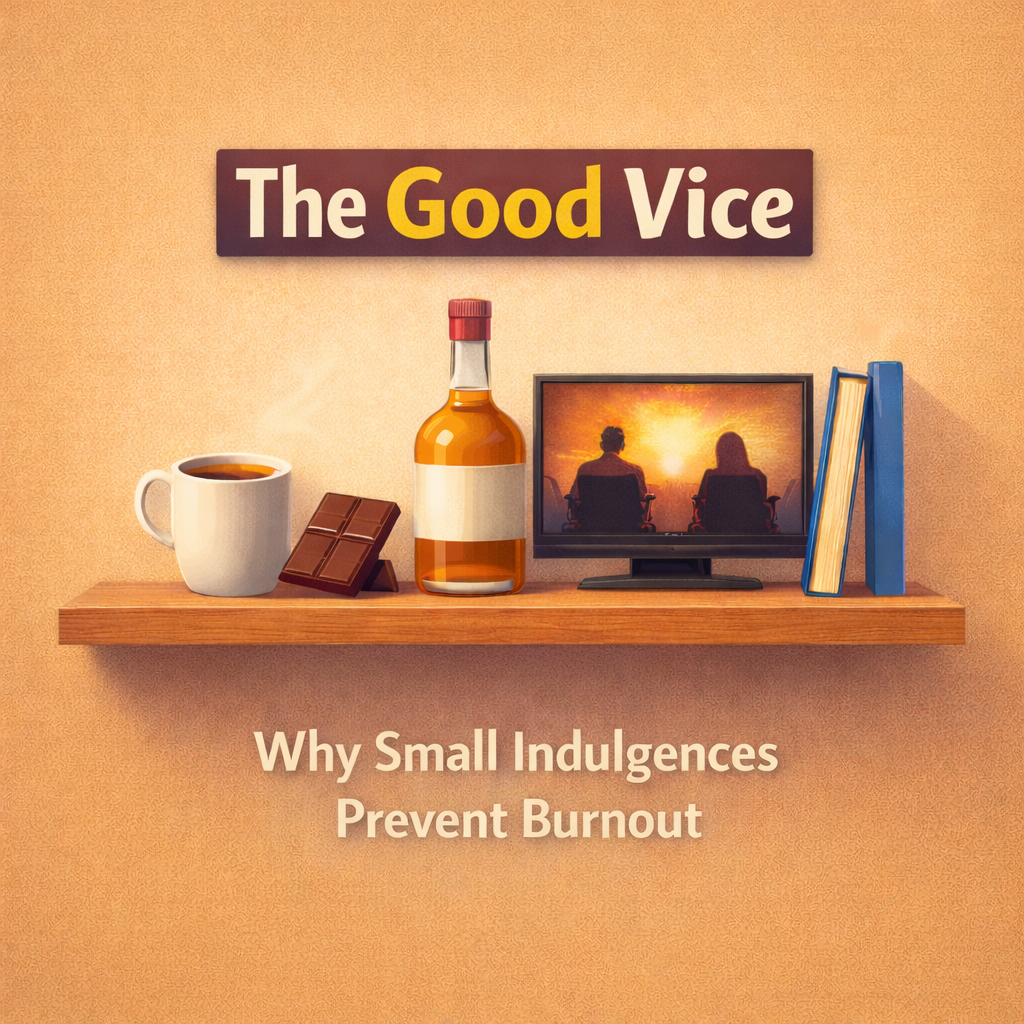 The Good Vice: Why Small Indulgences Prevent Burnout